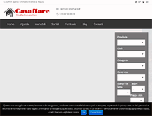 Tablet Screenshot of casaffare.it